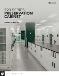 [Brochure] 920 Series - Preservation Cabinet SR